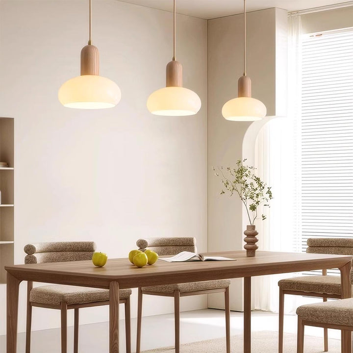 KCO 1-Light Solid Wood Pendant Light (L7199)