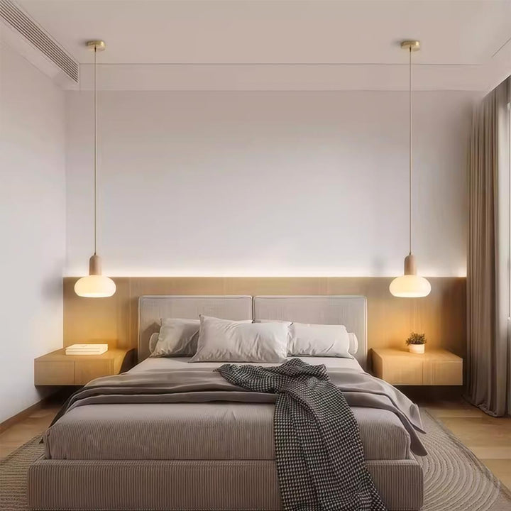 KCO 1-Light Solid Wood Pendant Light (L7199)