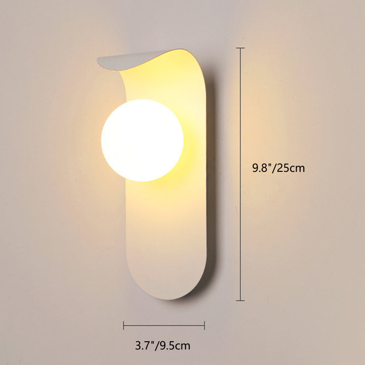 KCO Industrial Black Wall Sconce 1-Light Bathroom Wall Sconce Vintage Metal Wall Sconce Lighting for Bedroom Living Room Corridor Office (W8081)