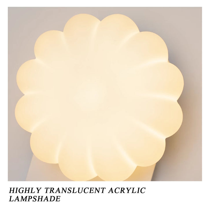 KCO Mid Century Modern Outdoor Wall Sconce White Wall Lamp Metal Wall Light Fixture (W8082)