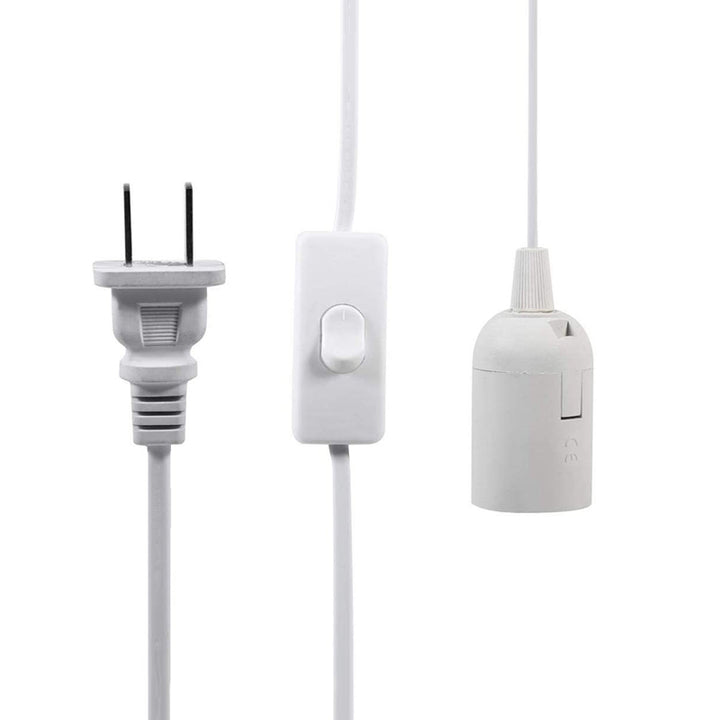 KCO Hanging Lantern Extension Cord Cable E26 Bulb Light Scoket