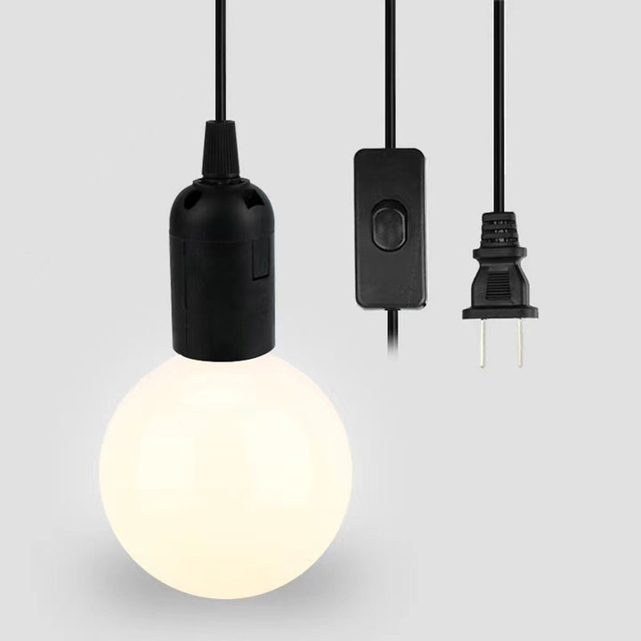 KCO Hanging Lantern Extension Cord Cable E26 Bulb Light Scoket