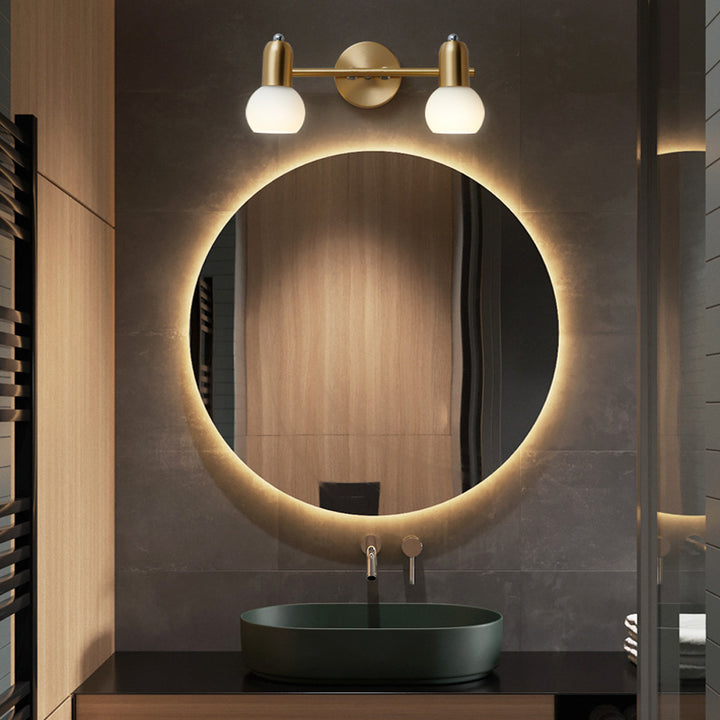 KCO Modern Bathroom Vanity Wall Sconce Brass Mirror Front Lamp