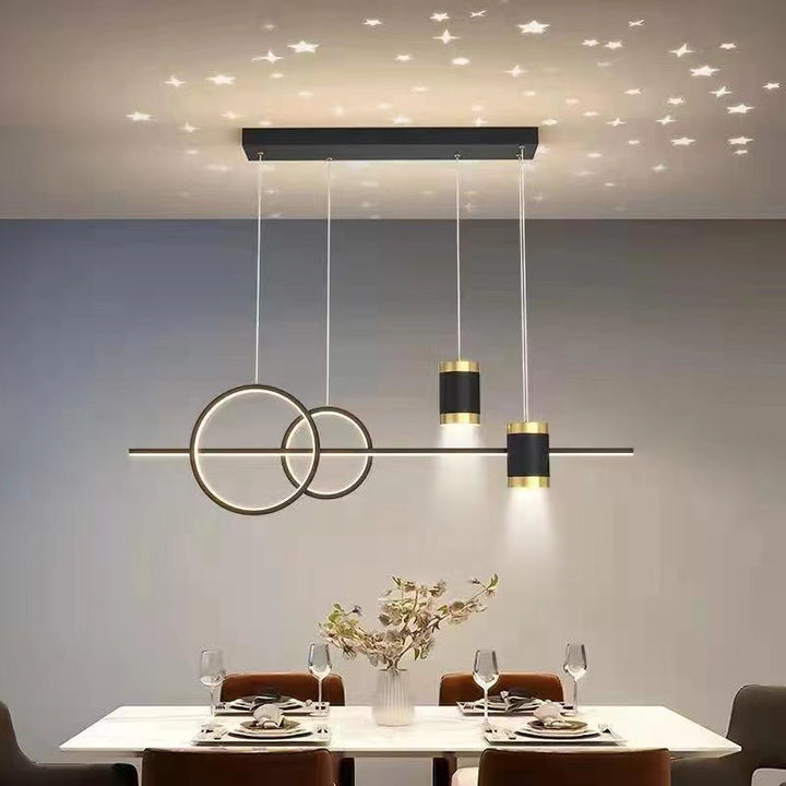 KCO Hightlight LED Multi-shape Combination Pendant Lights (L7148)