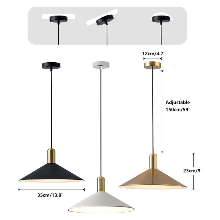 KCO Vintage 3-Color Farmhouse Hanging Lighting (L7152)