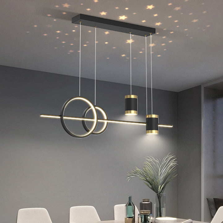 KCO Hightlight LED Multi-shape Combination Pendant Lights (L7148)