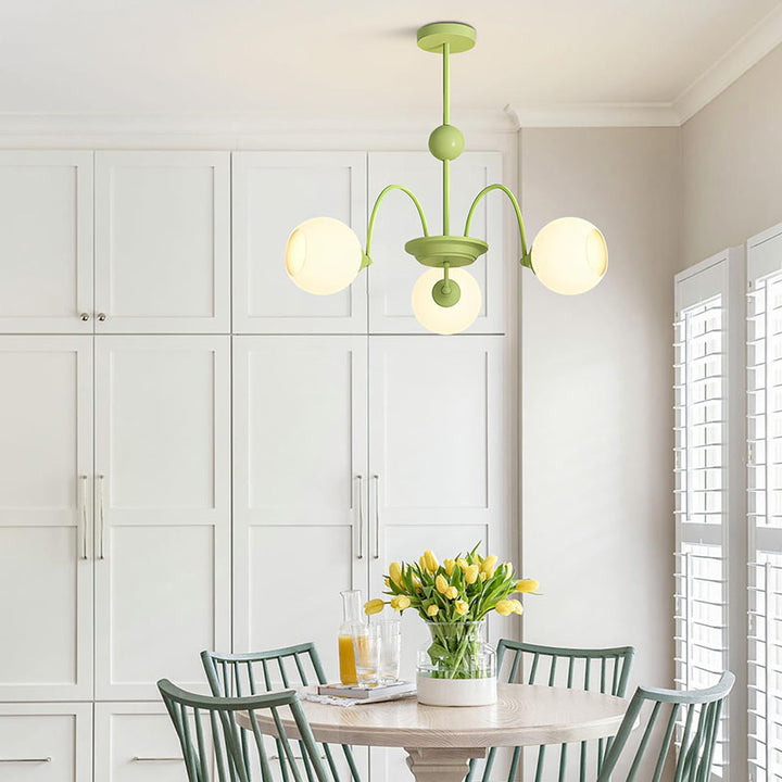 KCO Vintage Green Multiple Lights Pendant Lighting  (L7157)