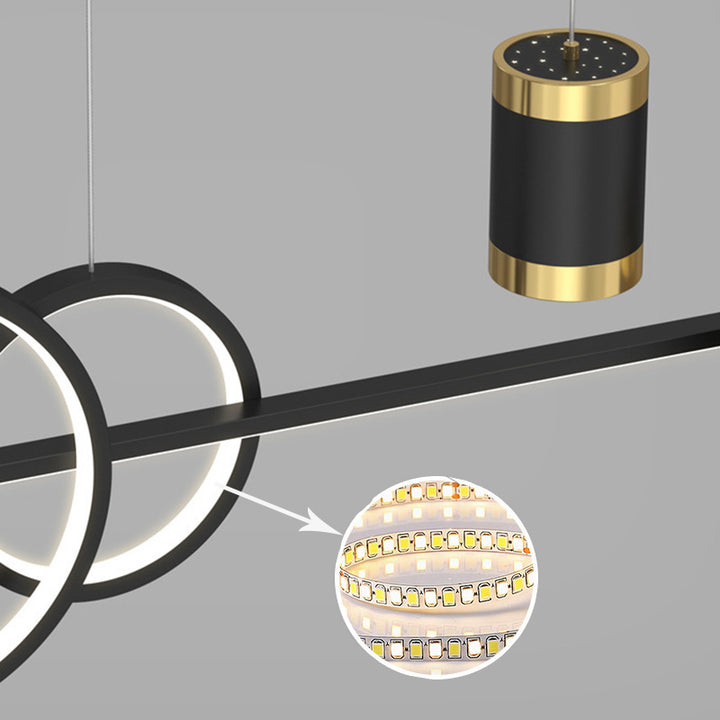 KCO Hightlight LED Multi-shape Combination Pendant Lights (L7148)