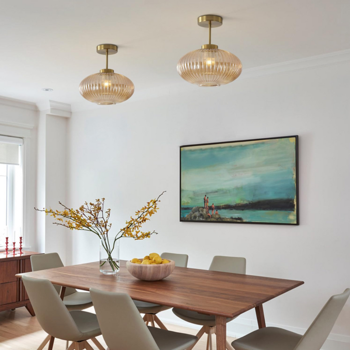 living room gold  ceiling pendant light