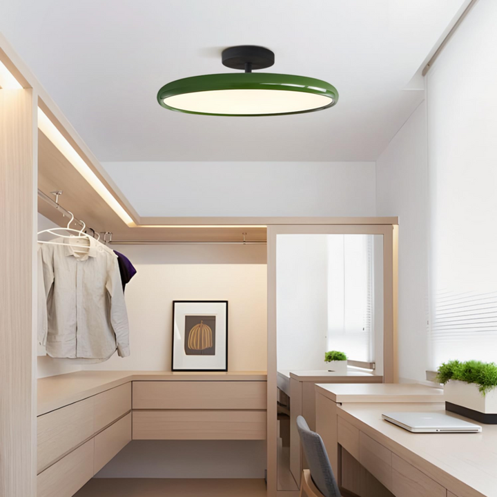 matte black semi flush mount ceiling light .