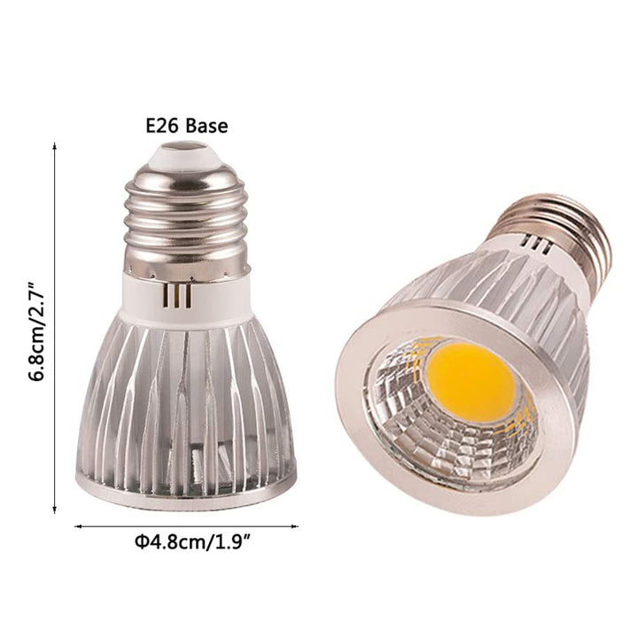 KCO Lighting 5 Watt PAR/HR16 LED COB Spotlight Bulb (6 Pack)